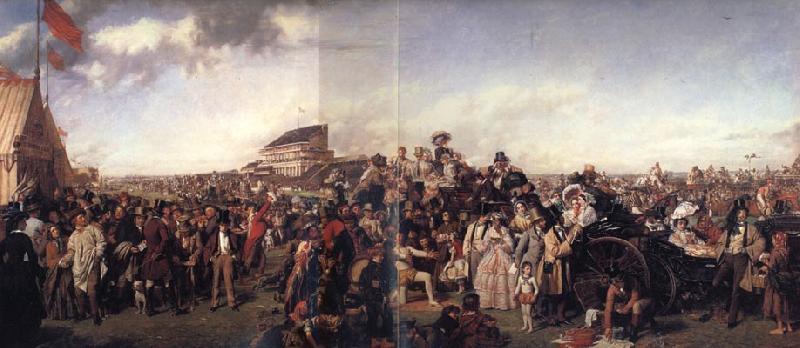 William Powell  Frith Derby Day China oil painting art